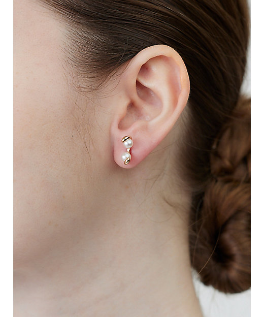 Drosera アコヤパール ピアス ※シングル DS50KPE