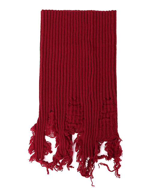 CRUSHED RIB NECKWARMER LLーL04ー182