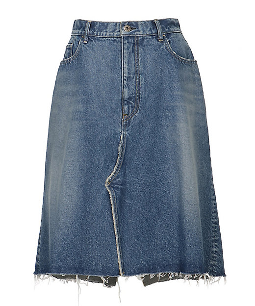 スカート 5POCKET REMAKE A－LINE SK DENIM