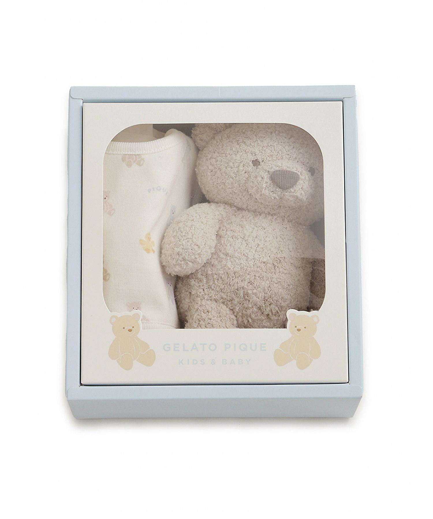 BABYベアぬいぐるみ＆スタイ2点セット ギフトBOX