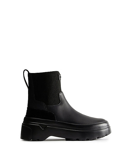 エクスプローラー チェルシー フラットフォームブーツ | HUNTER (Women