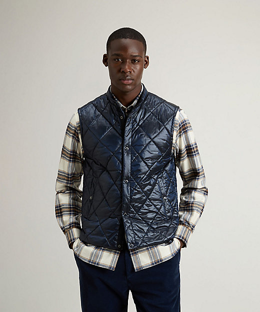 ブラック ヤーン ナイロンベスト／BLACK YARN NYLON