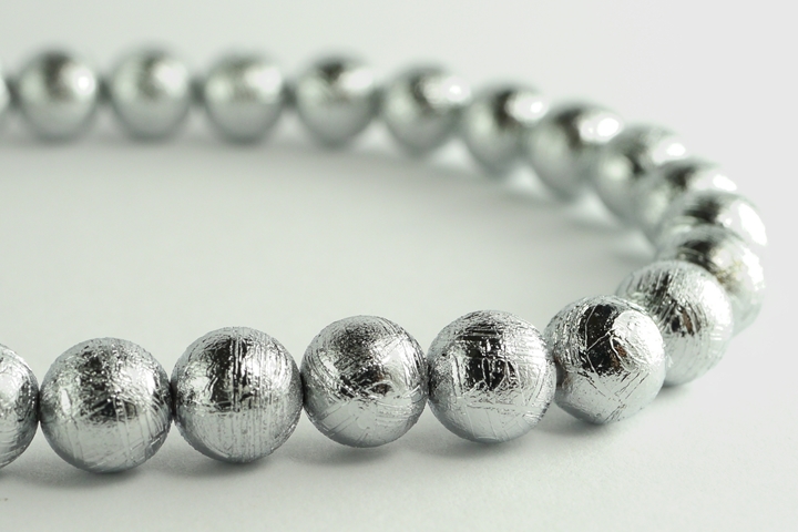 ギャラリーメイスン / 6mmギベオン隕石ブレスレット (メテオライト