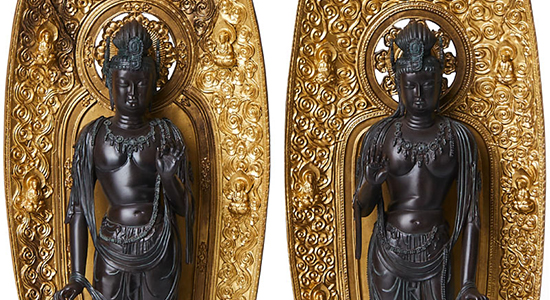 イスム 日光菩薩 月光菩薩- インテリア仏像のイスム