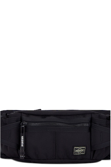 Porter-Yoshida & Co. Heat Waist Bag in Black | FWRD