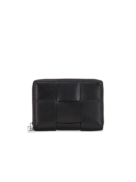 Bottega Veneta CASSETTE コインパース - Black & Parakeet | FWRD