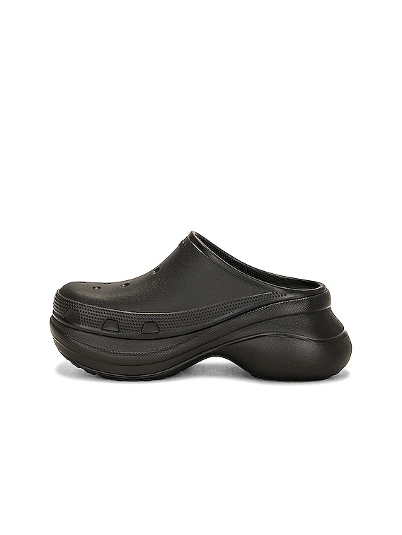 Balenciaga Crocs Mule in Black | FWRD