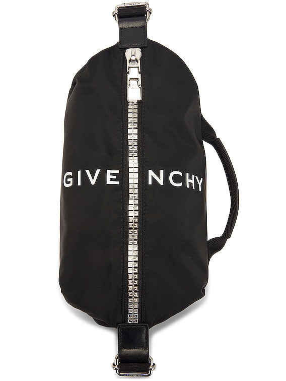 Givenchy G-Zip Bumbag in Black | FWRD