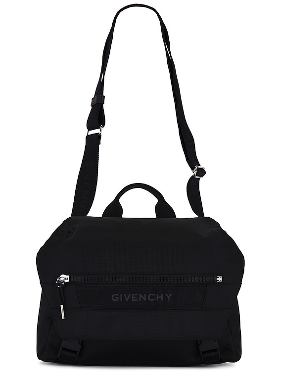 Givenchy G-Trek Messenger Bag in Black | FWRD