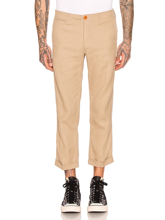 Visvim High-Water Chino in Beige | FWRD