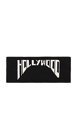 DRKSHDW by Rick Owens Headband in Black & Pearl | FWRD