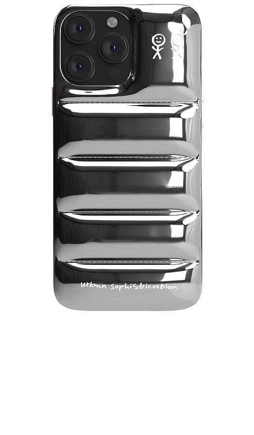 Urban Sophistication IPHONE 15 PRO パッファーケース - Silver | REVOLVE