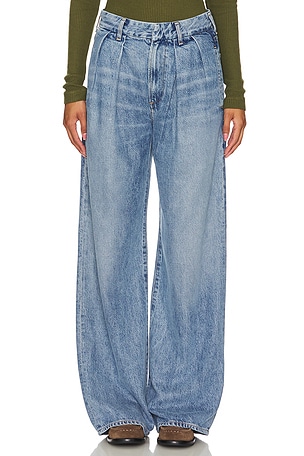 Citizens of Humanity Petra Pleated Wide Leg Jeans in Nensi | REVOLVE