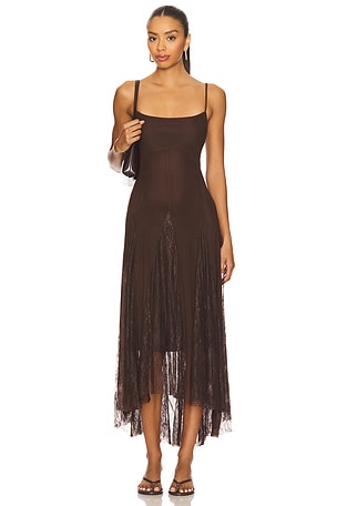 WeWoreWhat Flare Bell Short in Light Wash | REVOLVE