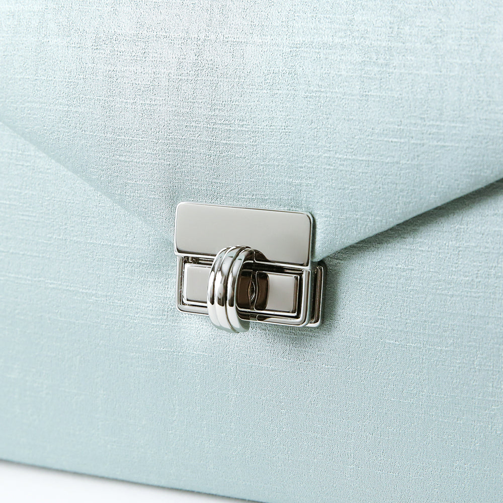 フォーマルバッグ｜水色｜すなおモデル