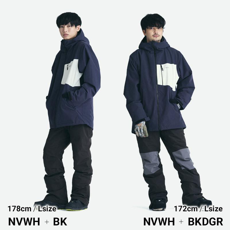 43DEGREES スノーボードウェア スキーウェア メンズ ユニセックス 上下