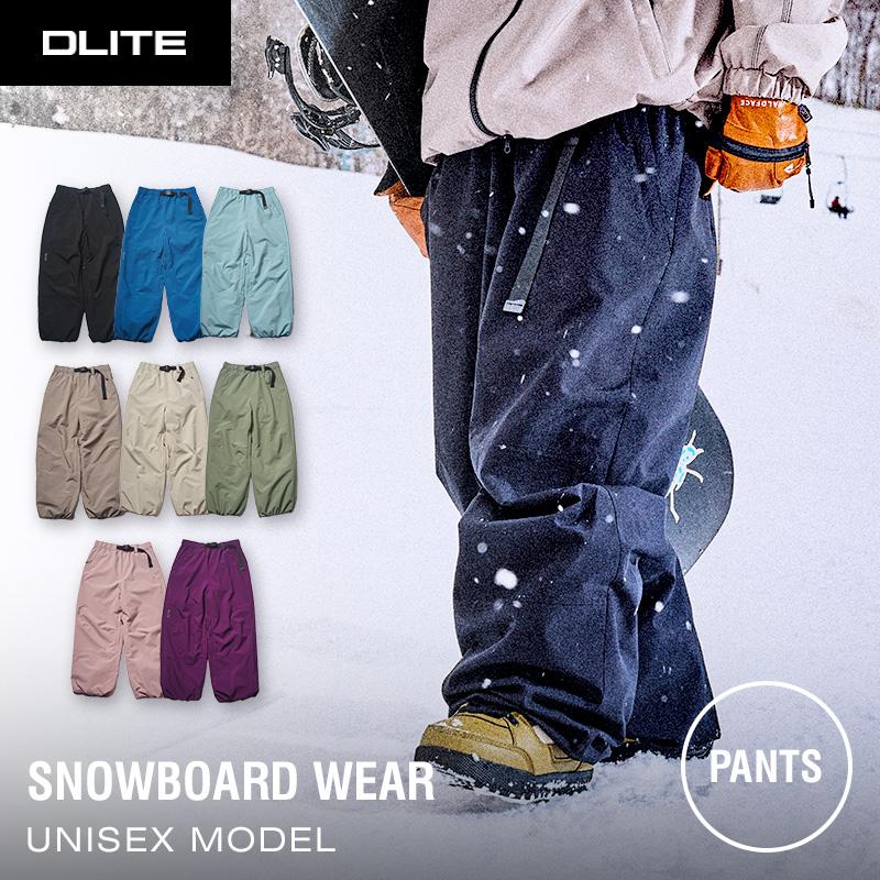 43DEGREES スノーボードウェア メンズ ワイド パンツ スノボウェア