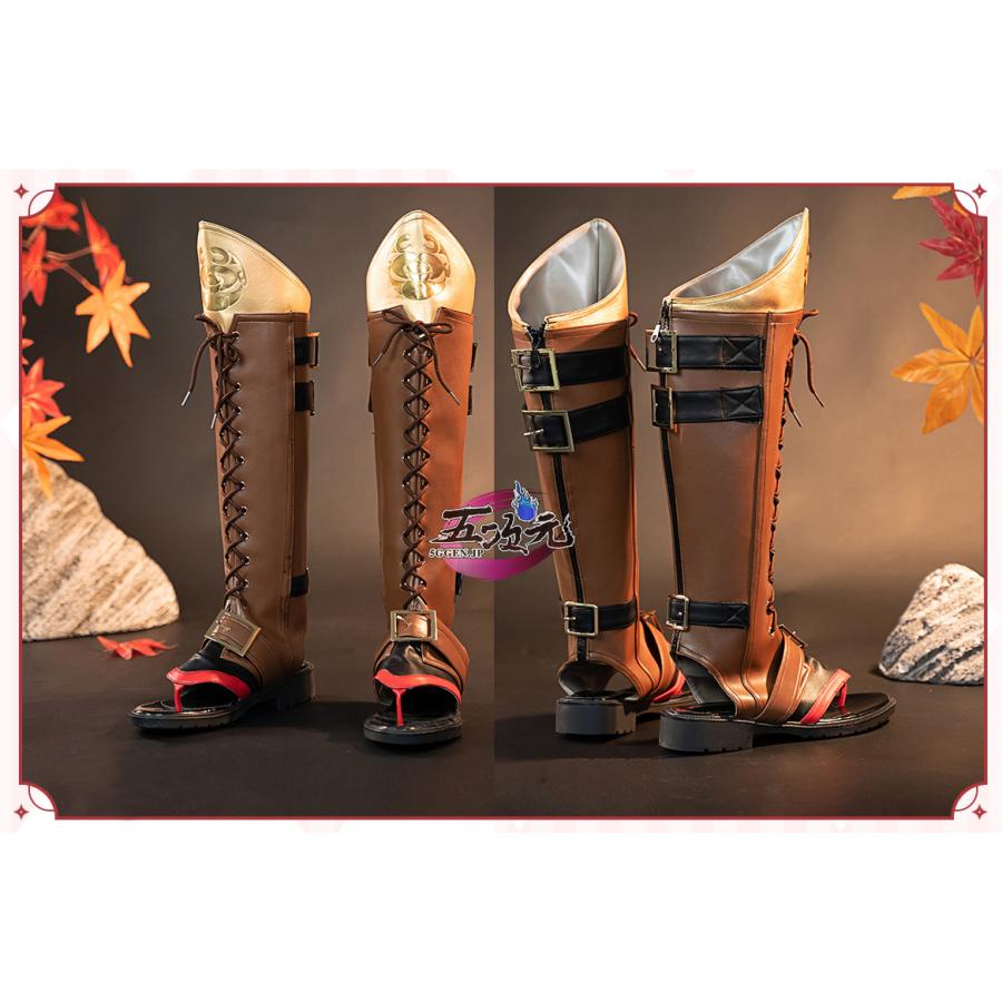 猫屋小舗 原神 コスプレ トーマ 衣装 ※ウィッグ 靴 追加可 : 五次元