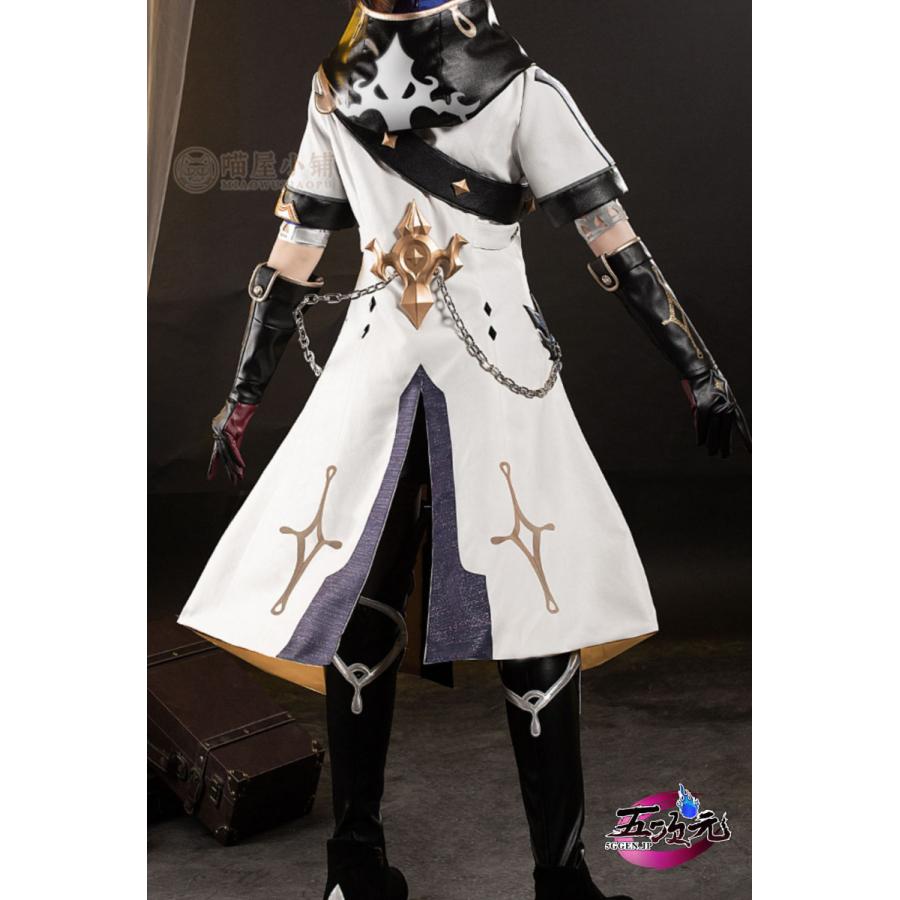 猫屋小舗 原神 コスプレ アルベド 衣装 ※ウィッグ 靴 追加可 : 五次元