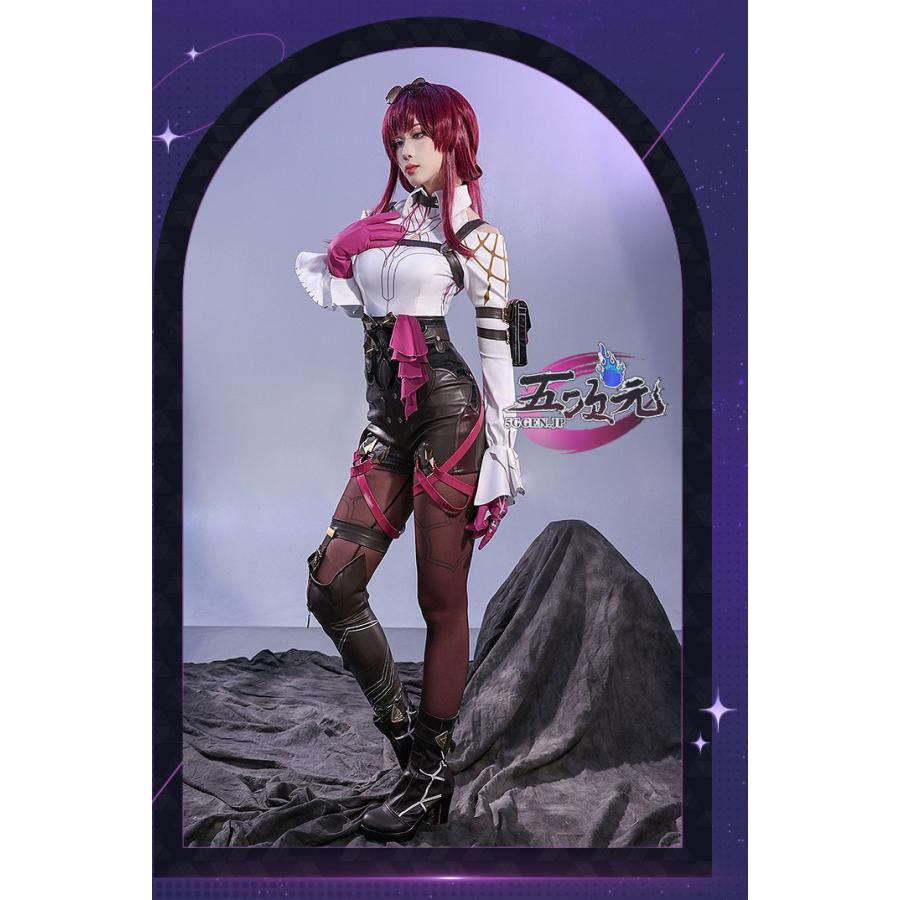 三分妄想 崩壊スターレイル コスプレ 崩スタ カフカ 衣装 ※ウィッグ 靴