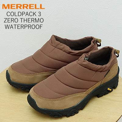 MERRELL（メレル） 爆買 COLDPACK 3 ZERO THERMO WATERPROOF コールド
