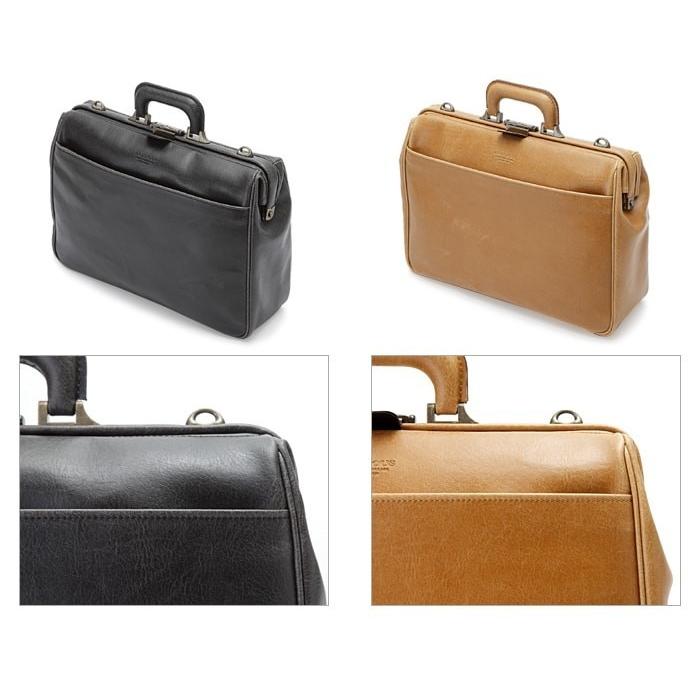 ブリーフケース ダレスバッグ ビジネスバッグ B4ファイル メンズ 口枠