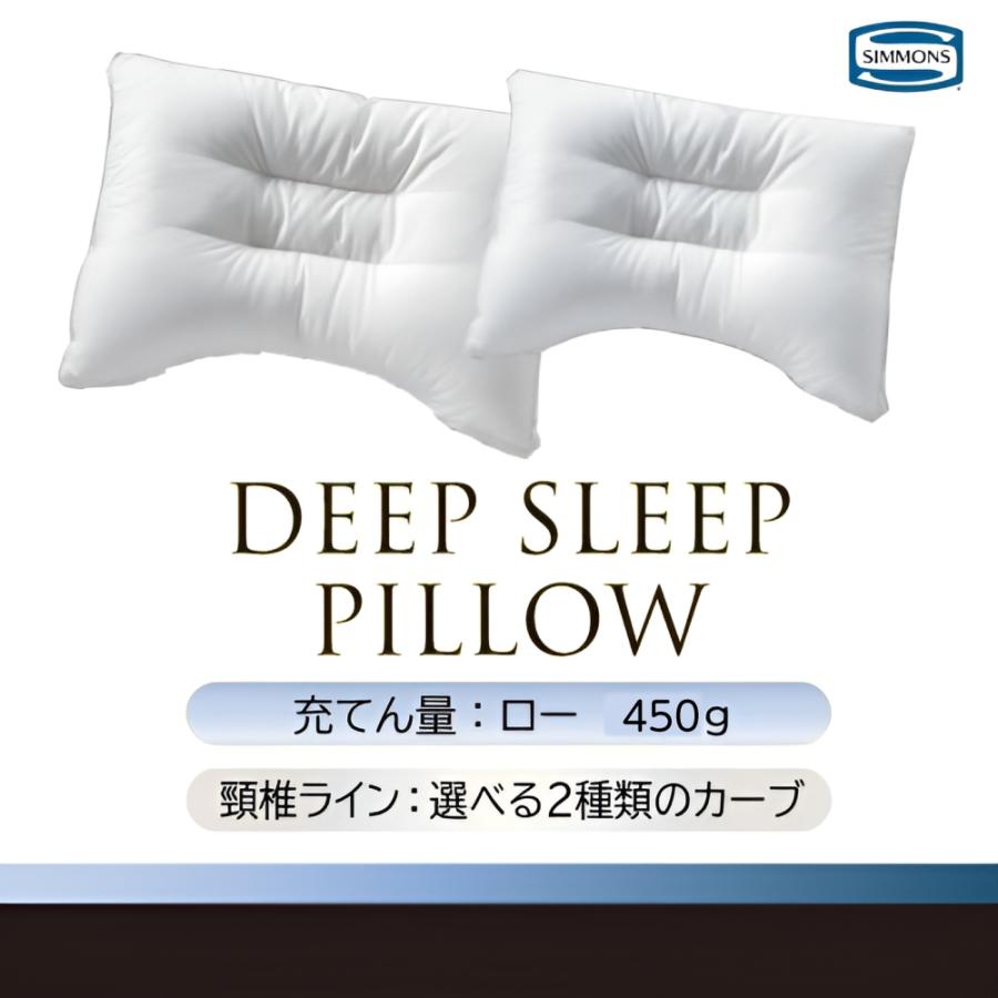 SIMMONS（シモンズ） ディープスリープピロー 枕 シモンズベッド 正規
