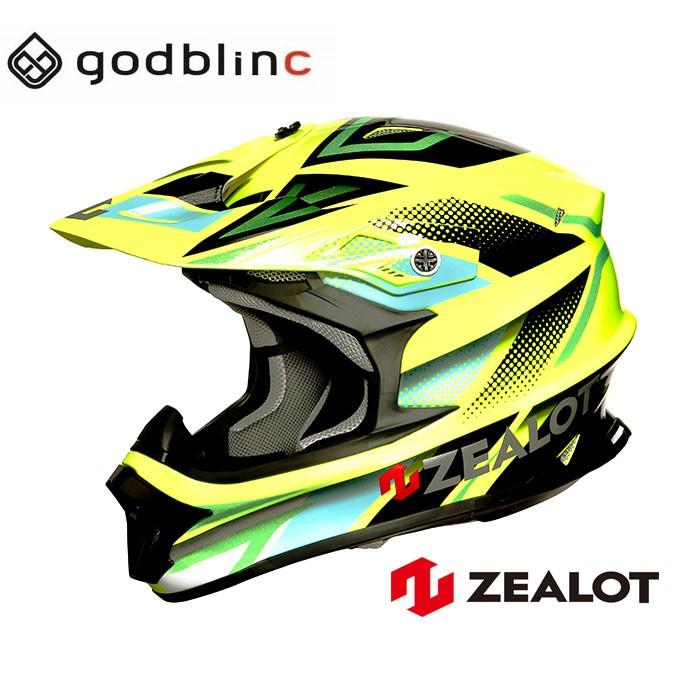 ZEALOT ジーロット オフロードヘルメット フルフェイス MadJumper2