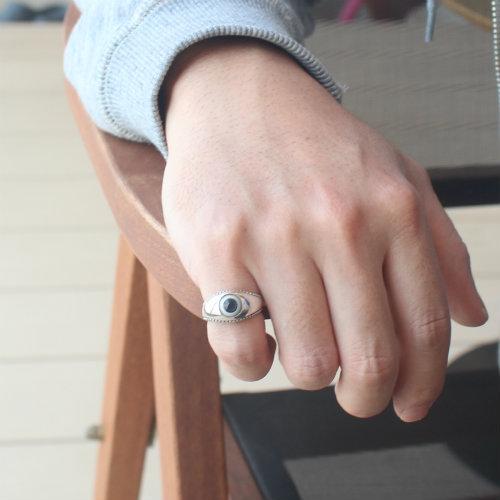 義眼 リング 指輪 シルバー925 アクセサリー goodvibrations グッド