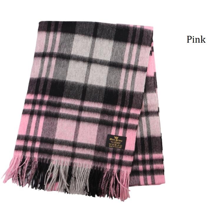 Glen Prince（グレンプリンス） ラムズウール カシミア ストール 大判