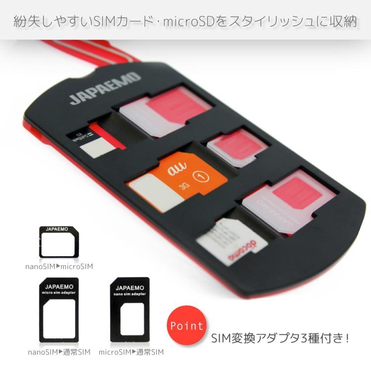 SIM SIMケース SIMカード ケース 財布に収納可能 スリム SIMホルダー