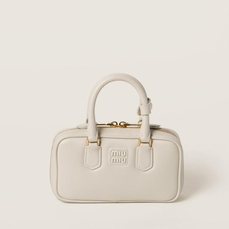 miu miu（ミュウミュウ） アルカディ レザー ミニバッグ