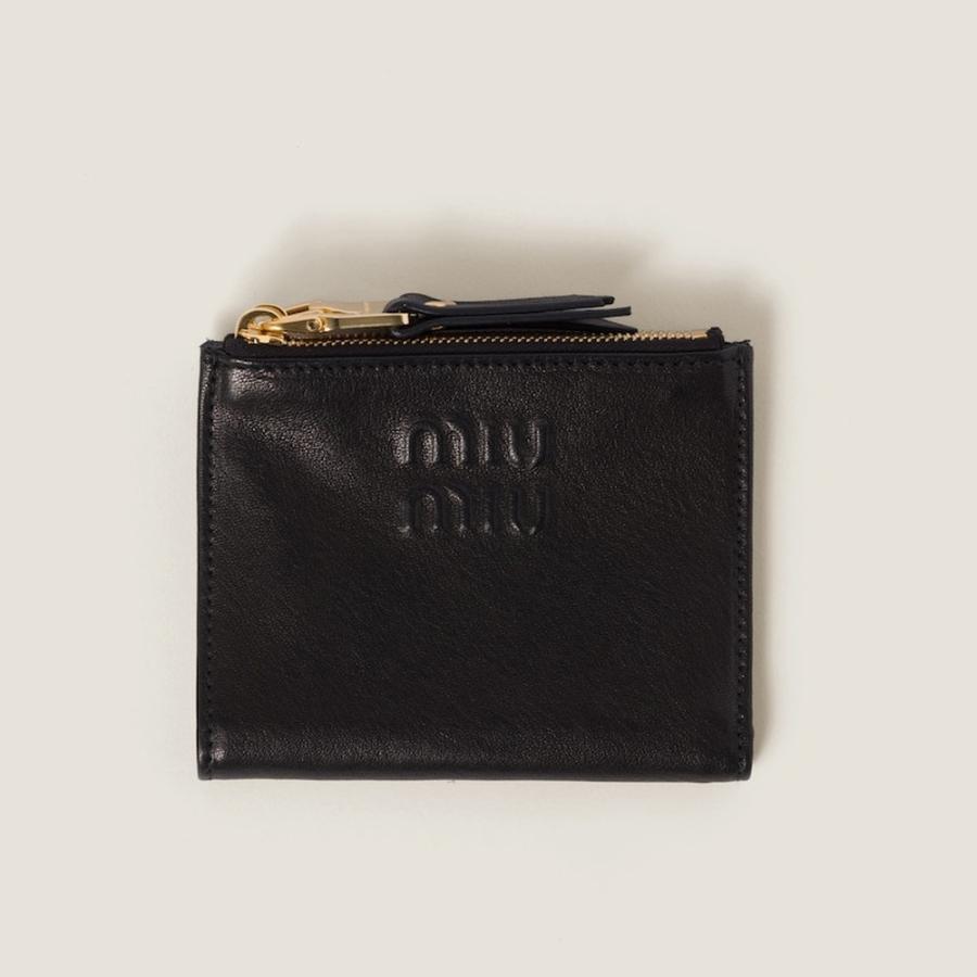 miu miu（ミュウミュウ） ナッパレザー 財布5ML024_AEFX_F0002