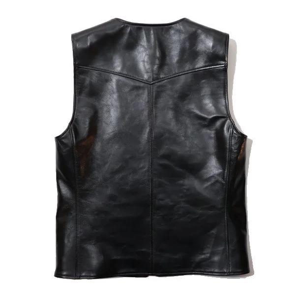 44サイズ]ワイツーレザー PV-05 VINTAGE HORSE LIGHT ZIP VEST