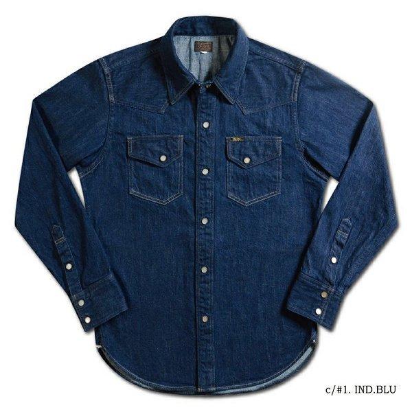 DELUXEWARE（デラックスウエア） 1950s デニム ウエスタンシャツ 長袖