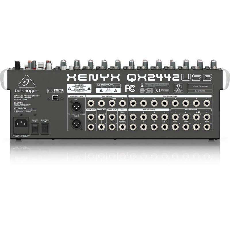 ベリンガー ミキサー BEHRINGER QX2442USB XENYX USB オーディオ