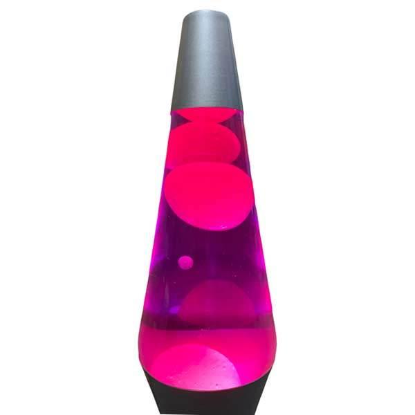 2121]ラバライト Pink Wax Purple Liquid Silver Base / Lava Light