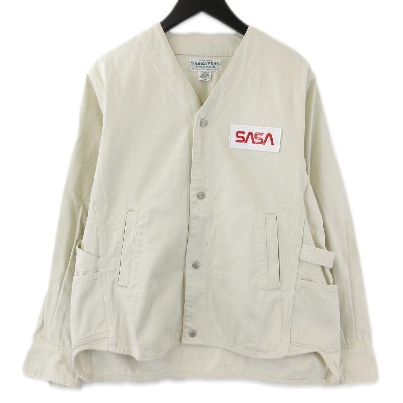 SASSAFRAS（ササフラス） ガーデニアジャケット サテン Gardenia