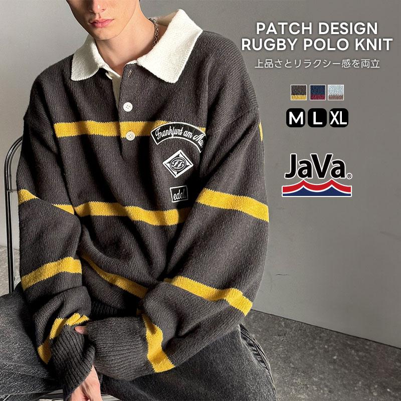 classicalelf（クラシカルエルフ） 《java ジャバコラボ》ラガーシャツ