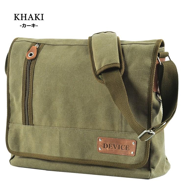 DEVICE（デバイス） メッセンジャーバッグ A4 メンズ ショルダーバッグ