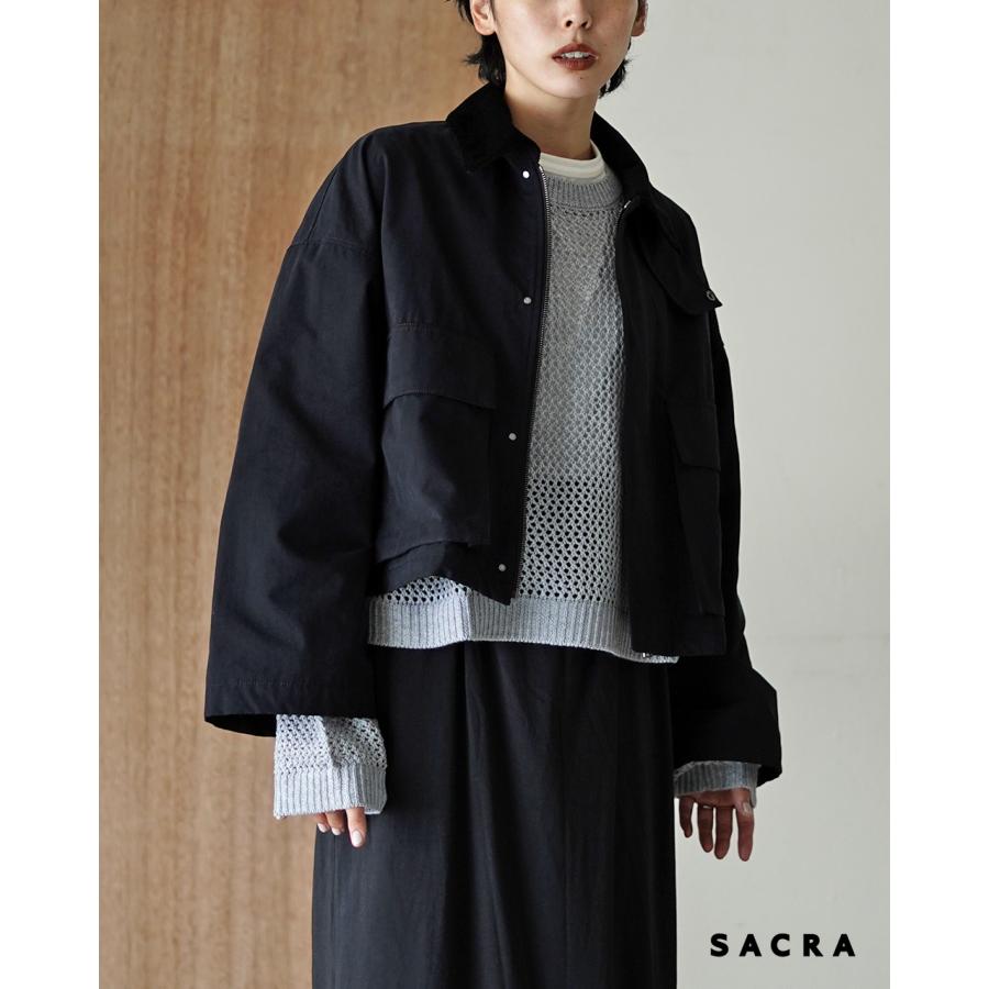 アウトレット！サクラ SACRA アウター ショートジャケット レディース