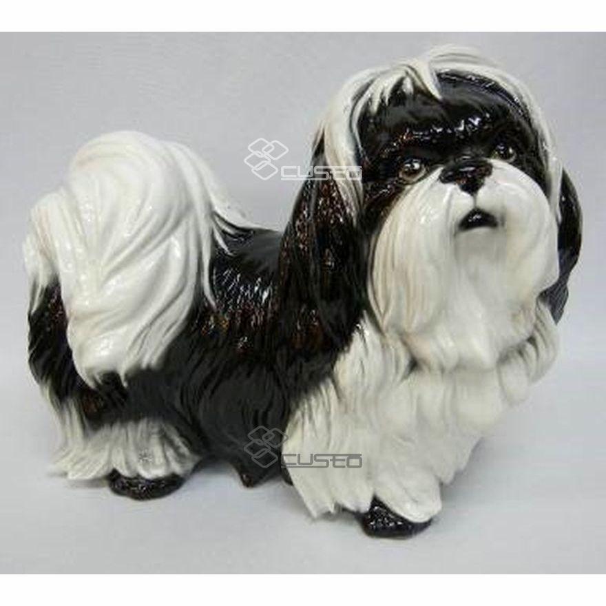 置物 動物 シーズー インテリア オブジェ イタリア置物 インテリア雑貨