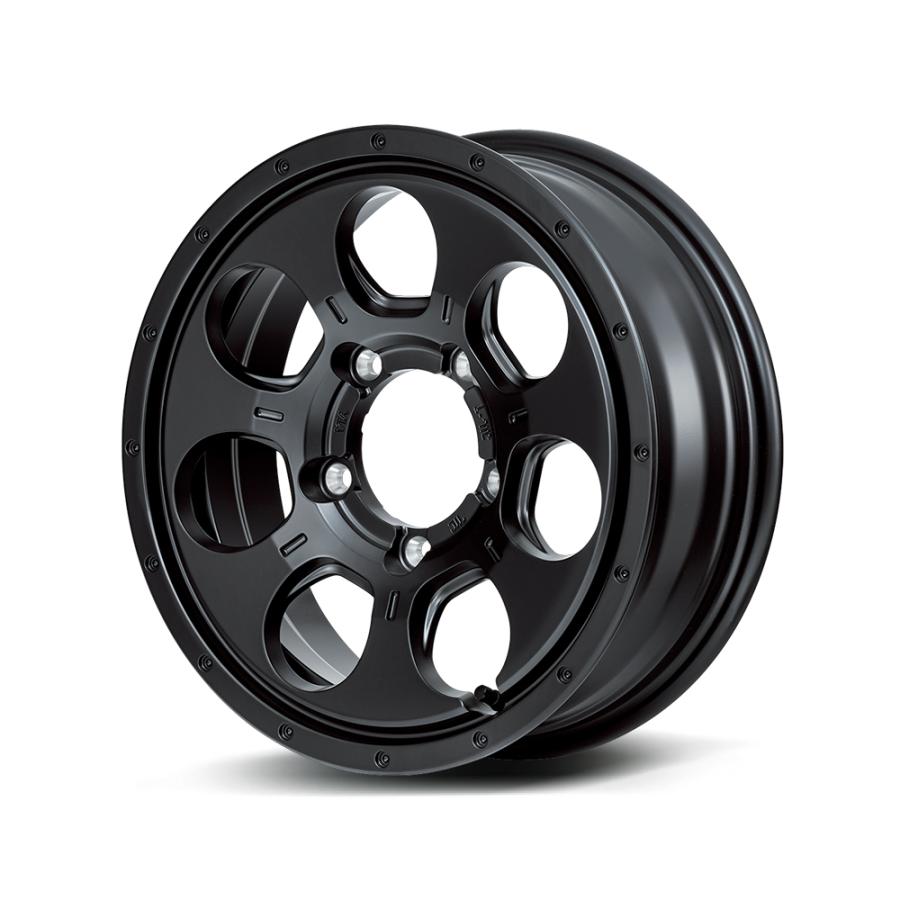 マルカサービス 16インチ 5H139.7 5.5J+22 5穴 マッド エージェント