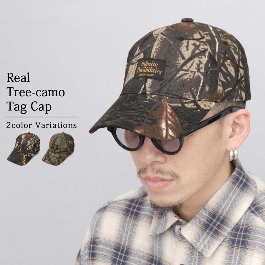 Basiquenti 迷彩キャップ キャップ メンズ 迷彩帽 リアルツリーカモ