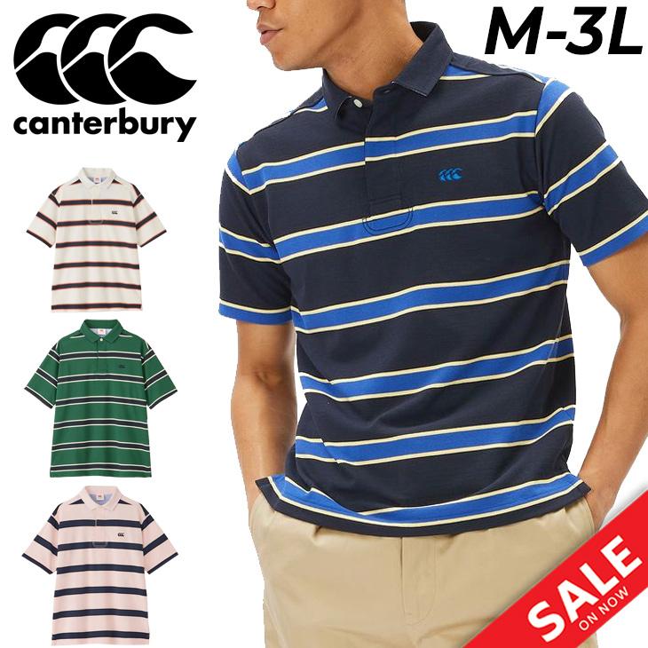 カンタベリー（Canterbury） 半袖 ポロシャツ メンズ ラガーシャツ