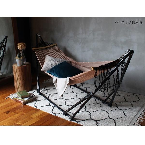 a.depeche（アデペシュ） 自立式 3way ハンモック 室内 屋外 一人用 5