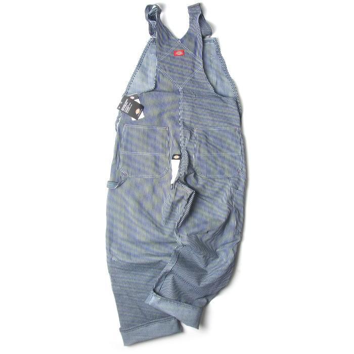 Dickies（ディッキーズ） ビブ オーバーオール ヒッコリー ストライプ