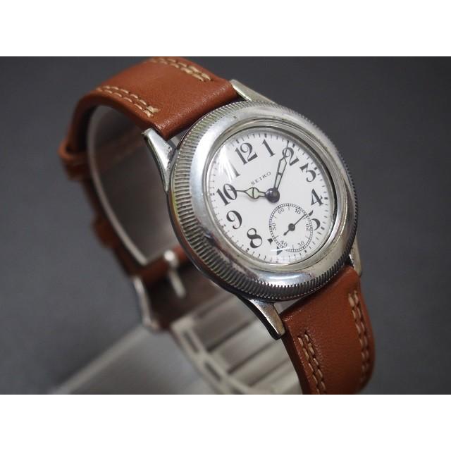 SEIKO（セイコー） 精工舎 モリス型 スモセコ 二重ケース 軍用時計 手