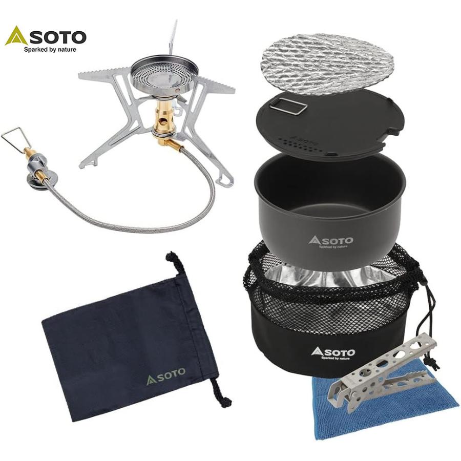 SOTO SOTO（新富士バーナー）マイクロレギュレータースーブ搭載