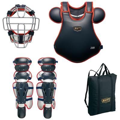 ゼット（ZETT） 【ゼット】プロステイタス 軟式防具3点セット 軟式